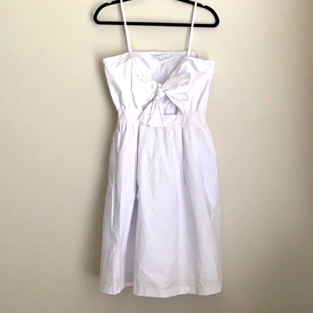 ENGLISH FACTORY nwot tie front dress